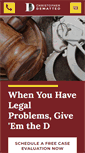 Mobile Screenshot of conncriminaldefense.com