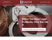 Tablet Screenshot of conncriminaldefense.com